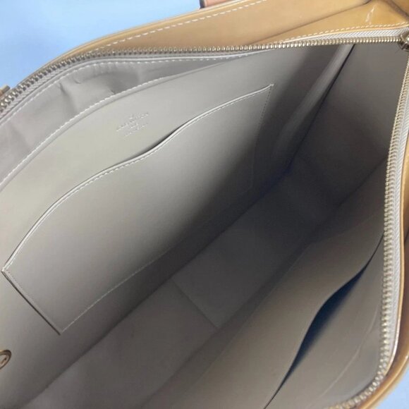 LOUIS VUITTON M91023 MonogramVernis Columbus Bag Tote Bag Shoulder Bag - Picture 10 of 15